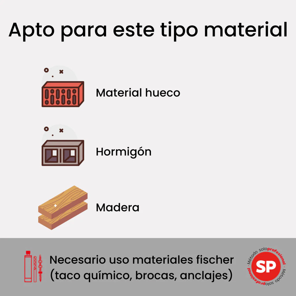 Kit Solar-Fix para Estructura Coplanar 5 módulos Fischer - 13