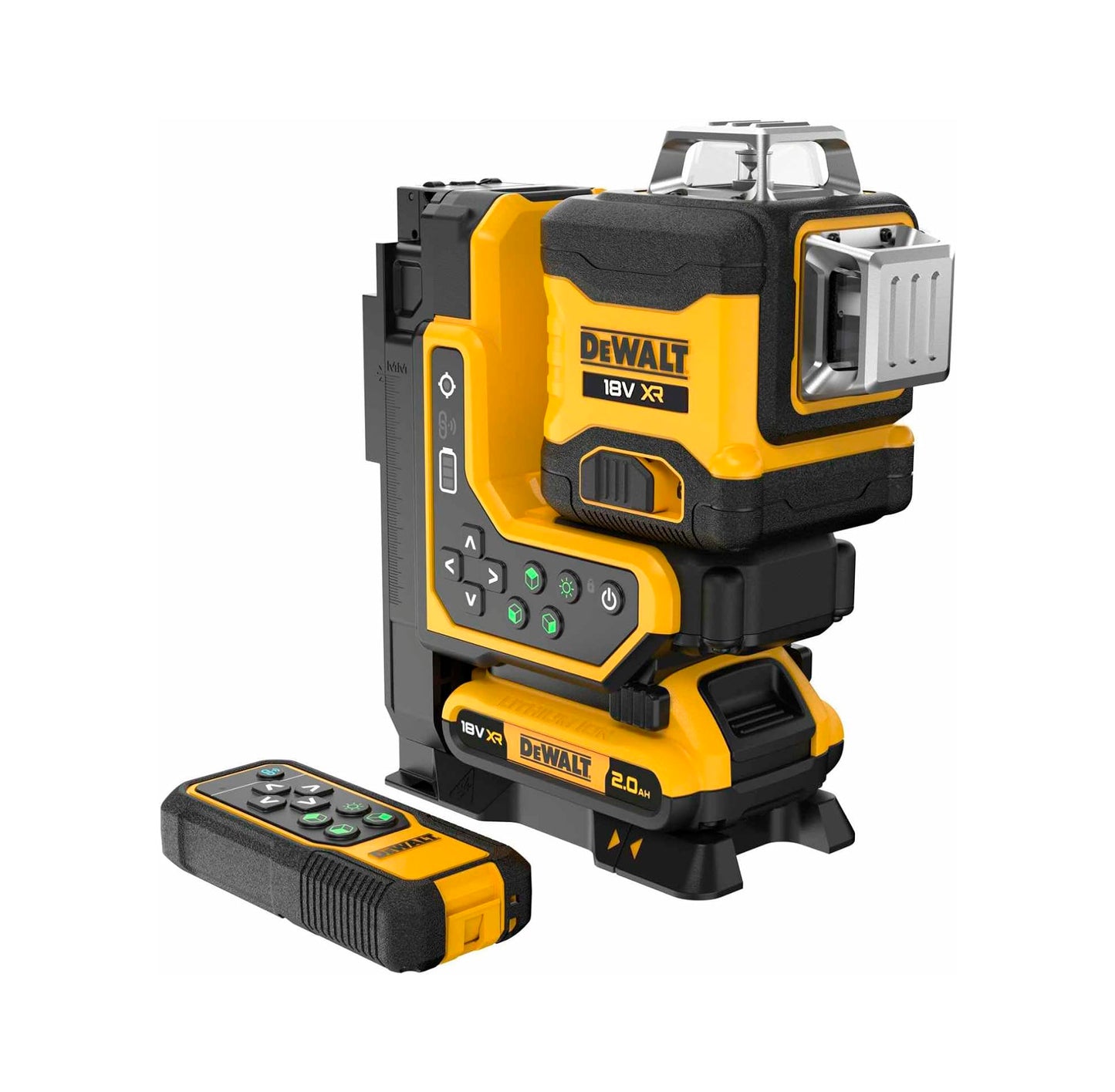 Nivel láser autonivelante Verde con control remoto de 3 lineas 360º XR 18V Dewalt DCLE34035B