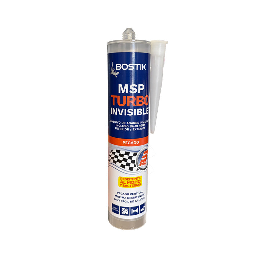 Cartucho Adhesivo de Agarre inmediato Bostik MSP TURBO 290 ml