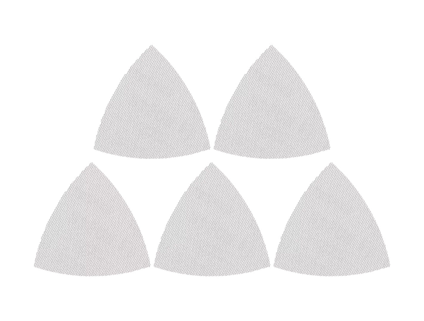 EXPERT M480 sanding mesh for 93mm delta sanders 180g 5pcs Bosch