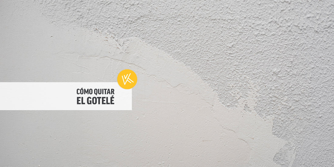 Cómo quitar gotelé