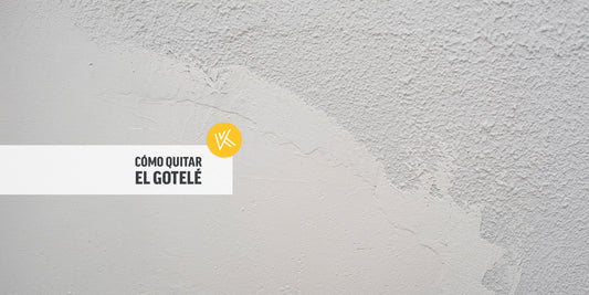 Cómo quitar gotelé