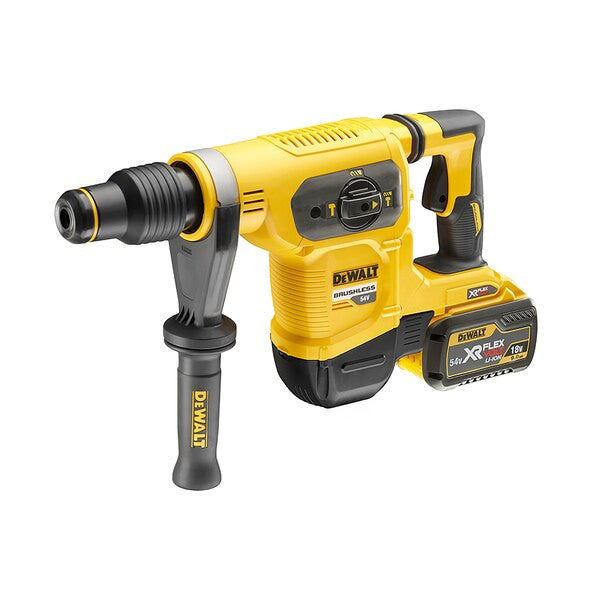 Martillo Flexvolt SDS-MAX Dewalt 54V 6,1J DCH481X2 con baterías 9Ah