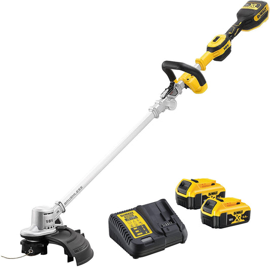 XR 18V ​​36cm brushless brush cutter with 2 5Ah batteries Dewalt DCMST561P2