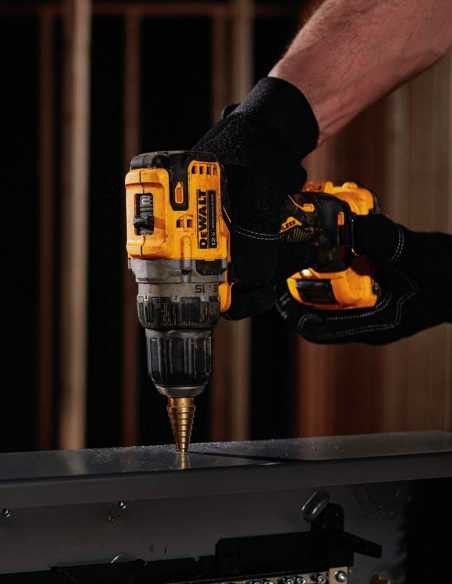 Set Dewalt: Taladro Atornillador + Atornillador de Impacto + Láser DW088K + Maletín Profundo + 2 Baterias 1,3 AH