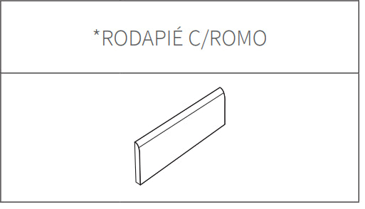 Rodapie At. Alpha Taupe 9 x 60,8 cm Pamesa PAMESA - 1