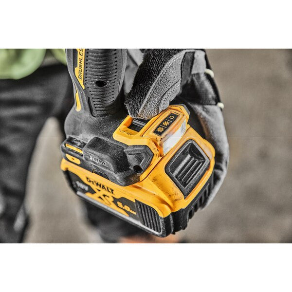 Taladro percutor compacto sin escobillas XR 18V LI-ION 5 Ah Dewalt DCD805P2T