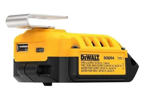 Cargador USB Dewalt DCB094K  - 2