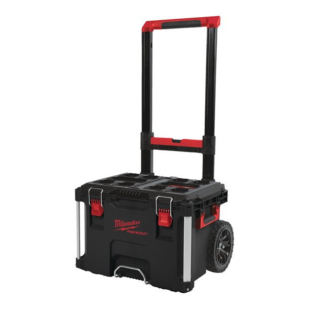 Special kit with hand tools + charger + battery + Milwaukee rolling toolbox