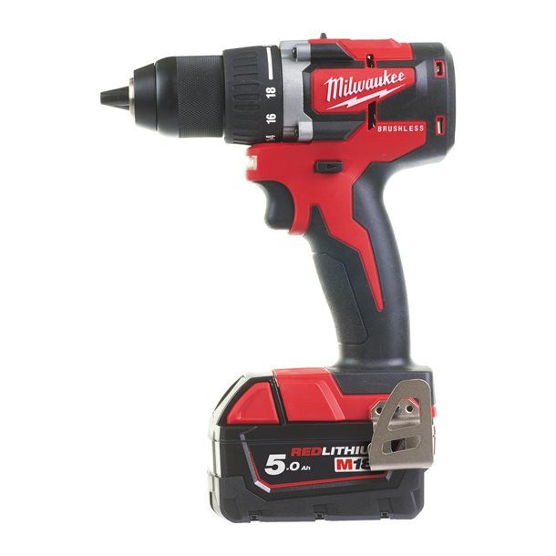 Powerpack 5 tools + 2bat 5.0Ah + Charger + Bag Milwaukee M18 PP5B-502B