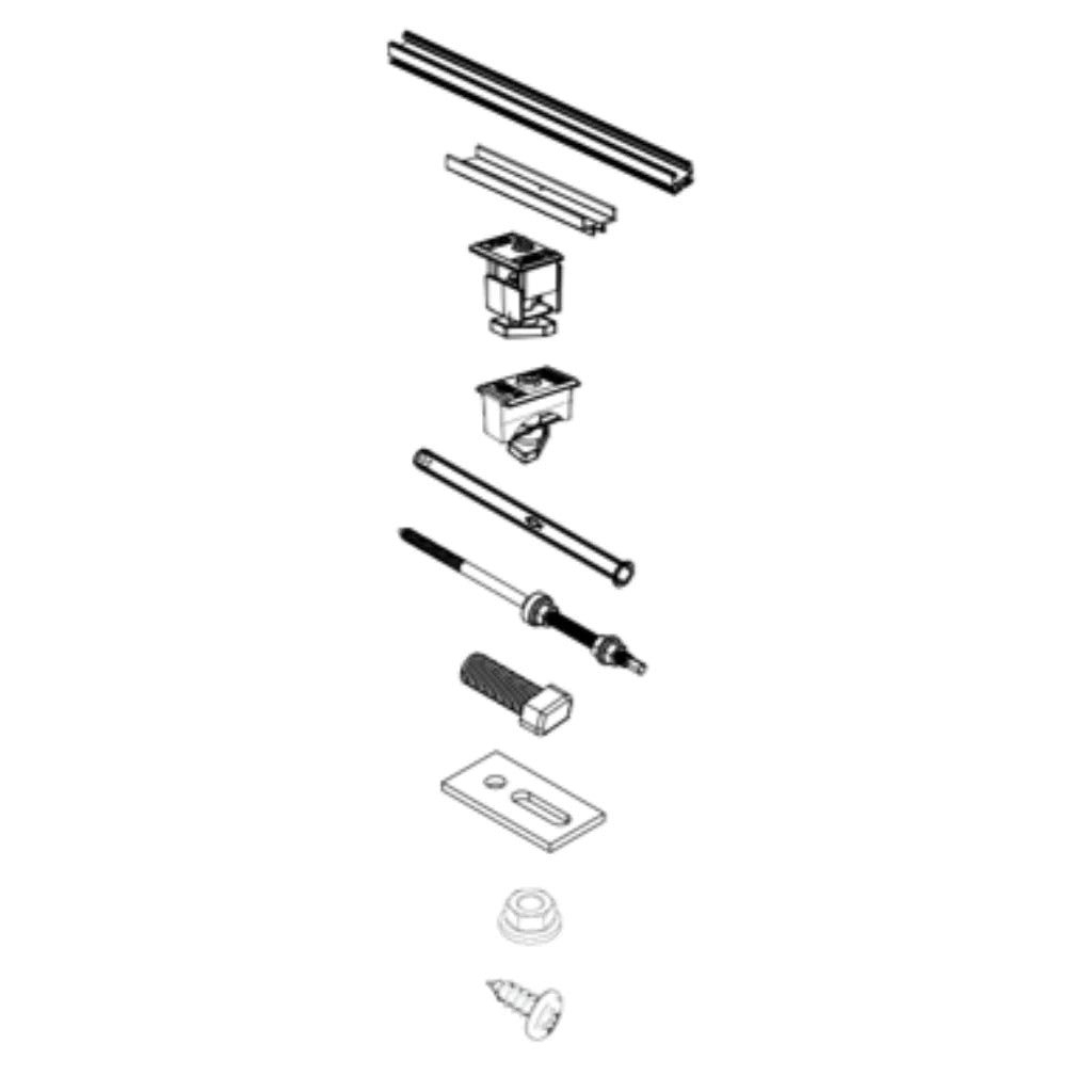 Kit Solar-Fix para Estructura Coplanar 6 módulos Fischer  - 3