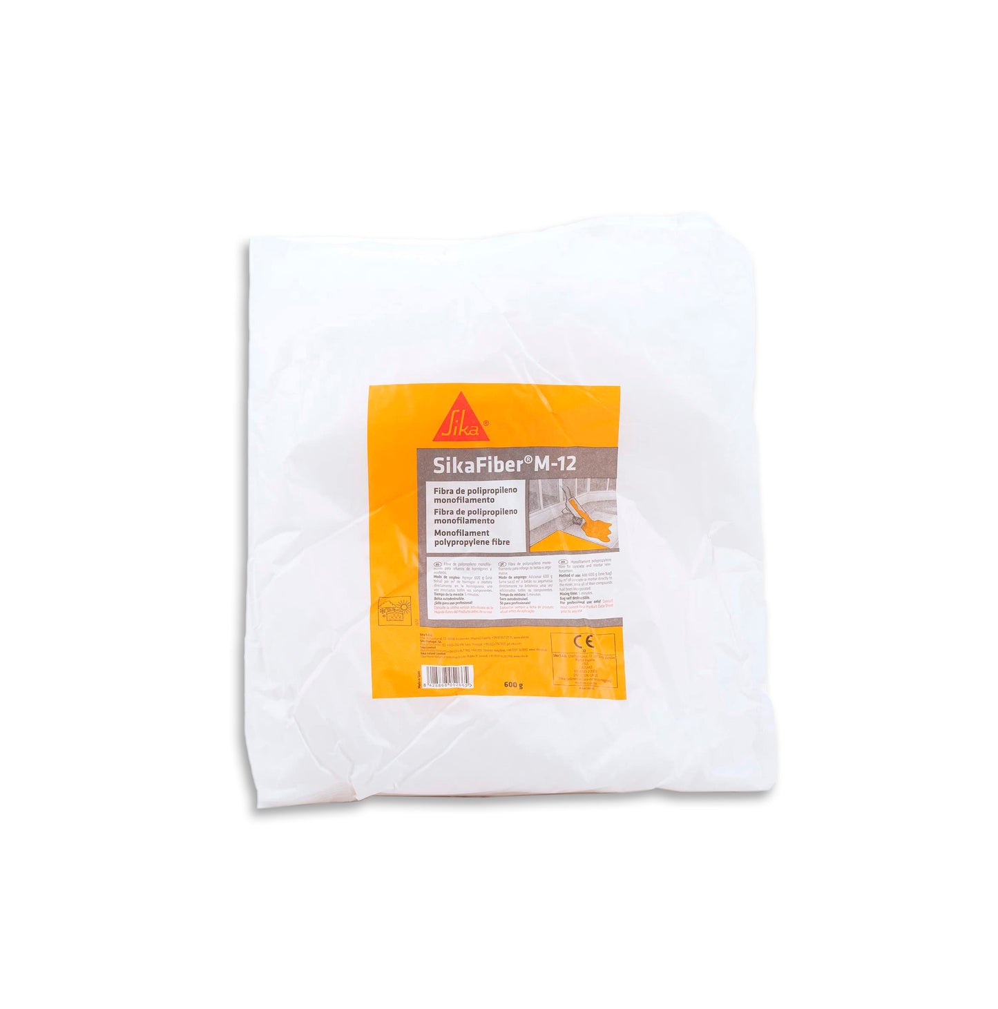 Sikafiber M-12 Bag 600g Polypropylene fibers