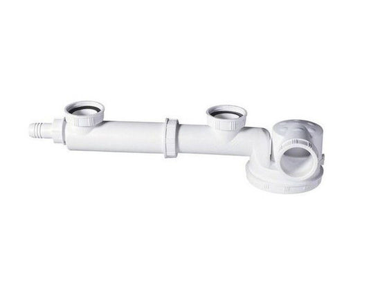 Space saving siphon with intake TM200040 Wirquin