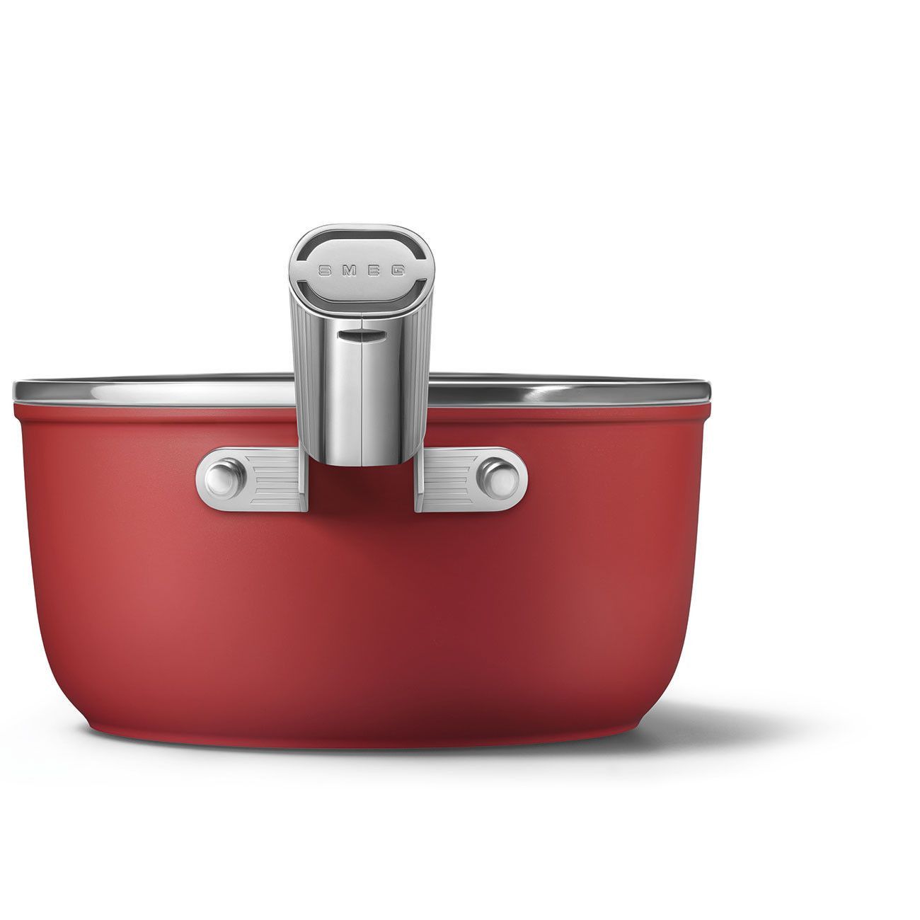 Smeg Matte Red Pot Set