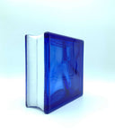 Bloque de vidrio Clear Wave 19x19x8 cm transparente