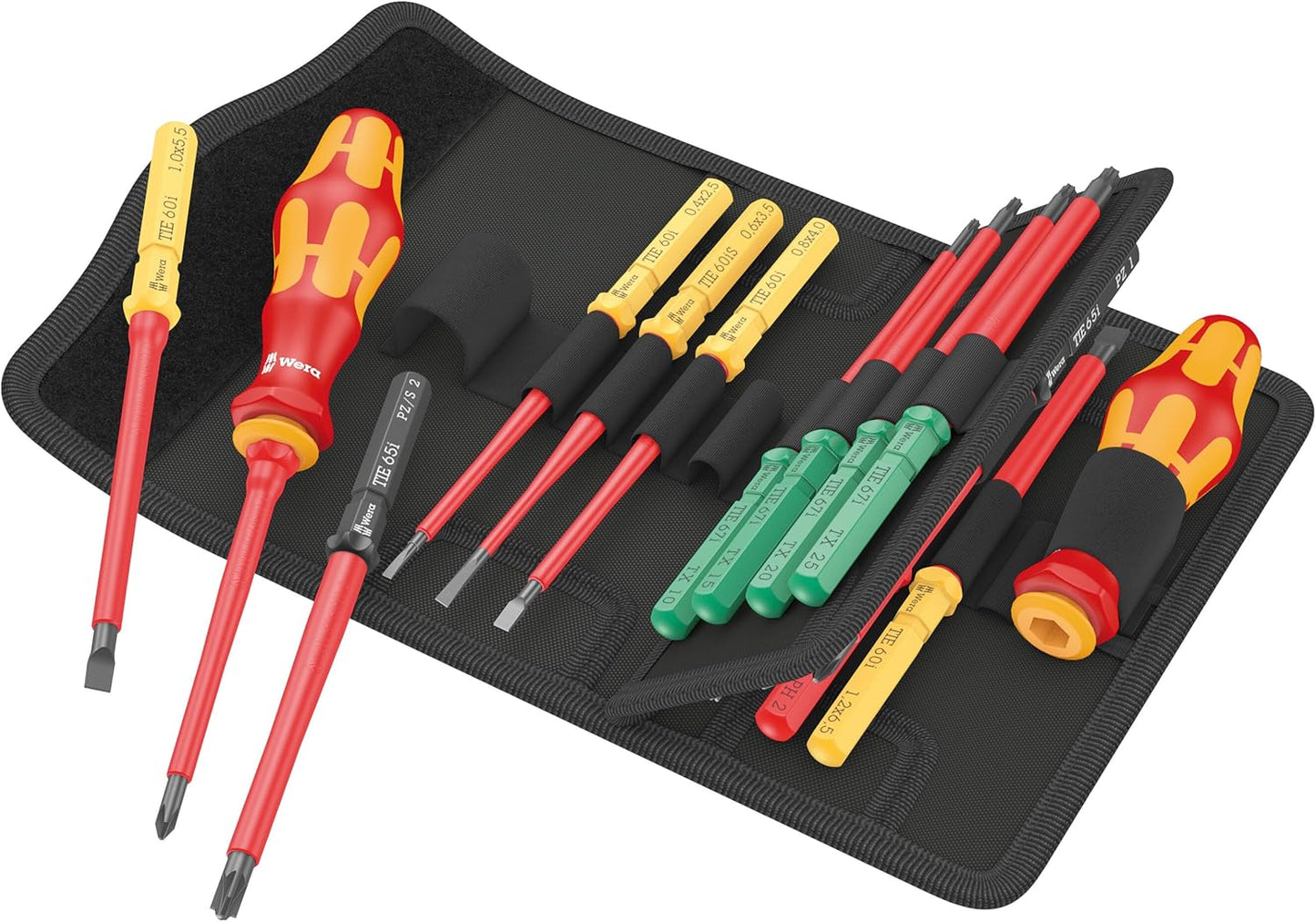 Kraftform Compact VDE RA 1 Wera 17-piece set 006618