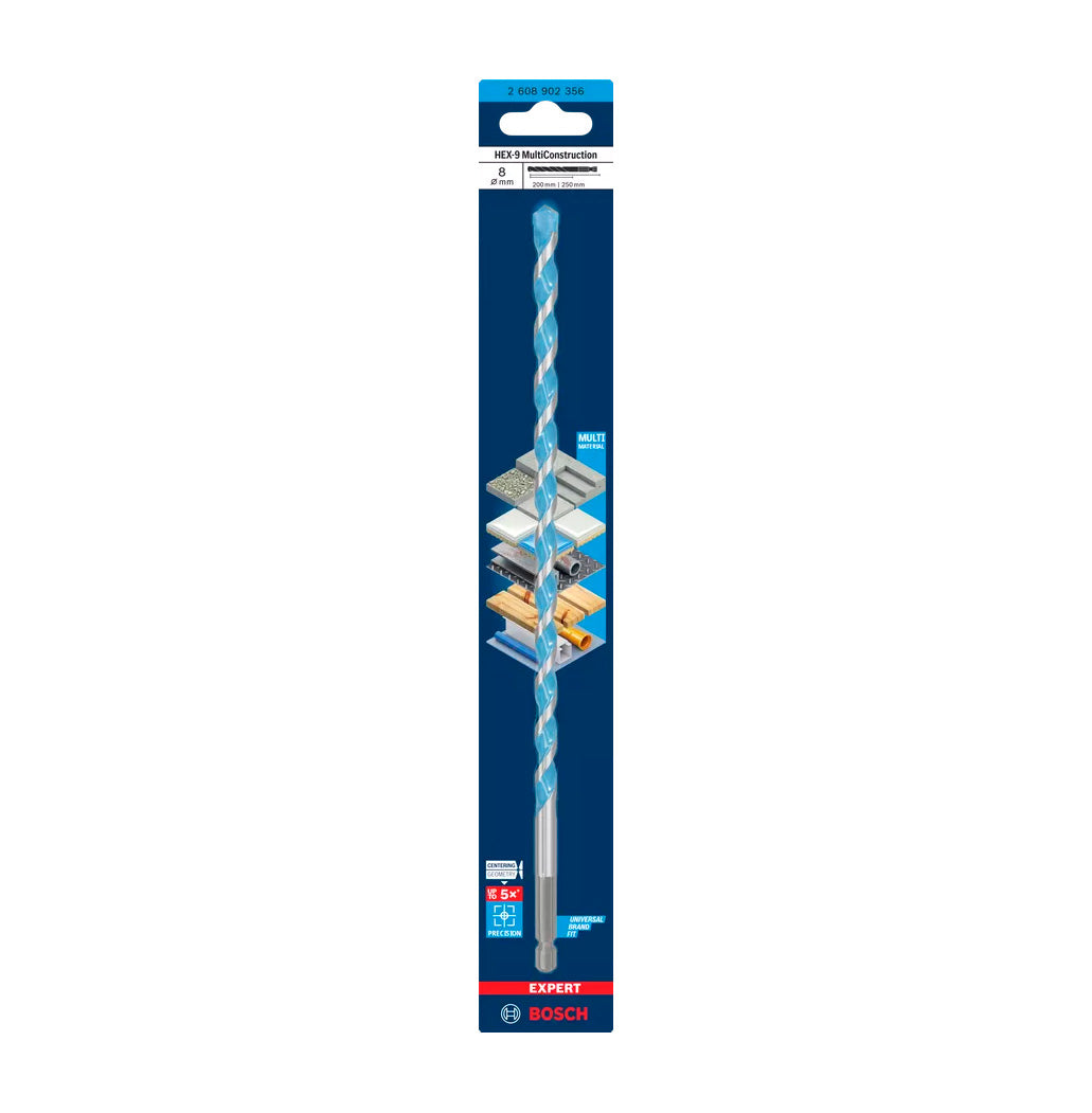 Broca EXPERT HEX-9 MultiConstruction Bosch