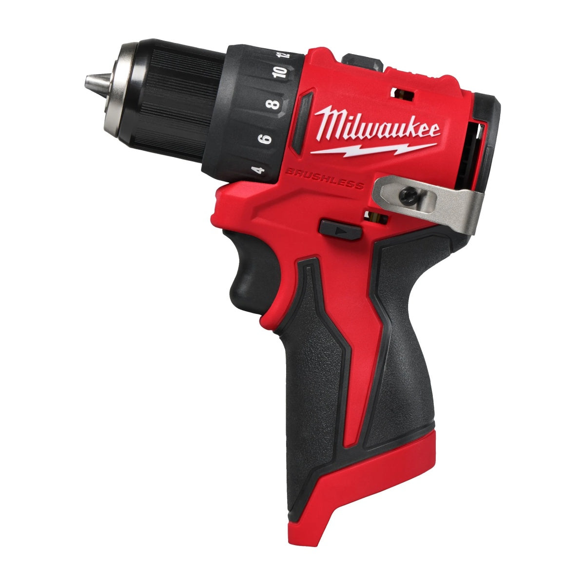 Taladro atornillador + 2bat 2.0Ah + Cargador + Maletín Milwaukee M12 BLDDRC-202C