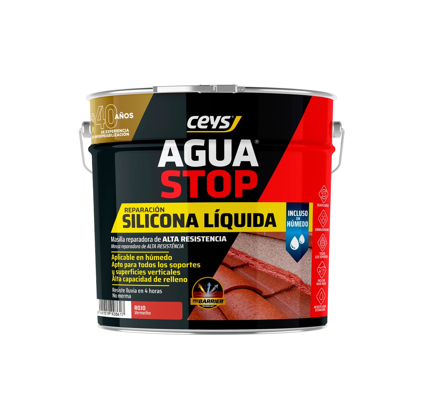 Silicona líquida 4kg Aguastop Ceys