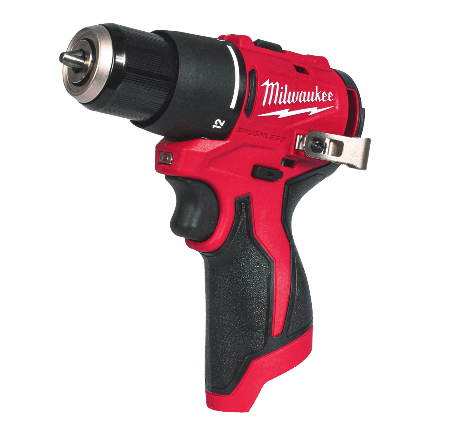 Taladro percutor subcompacto M12 + Batería 2Ah + Cargador + Maletín Milwaukee M12 BLPDRC-202C