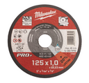 Thin metal cutting disc Pro+ SCS 41/125x1x22mm Milwaukee