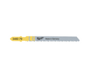 Pack of 5 jigsaw blades for countertops and laminates, 75 × 2.5 mm, T 101 BR, Milwaukee