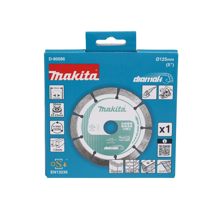 Diamak diamond blade 125mm Makita D-80086