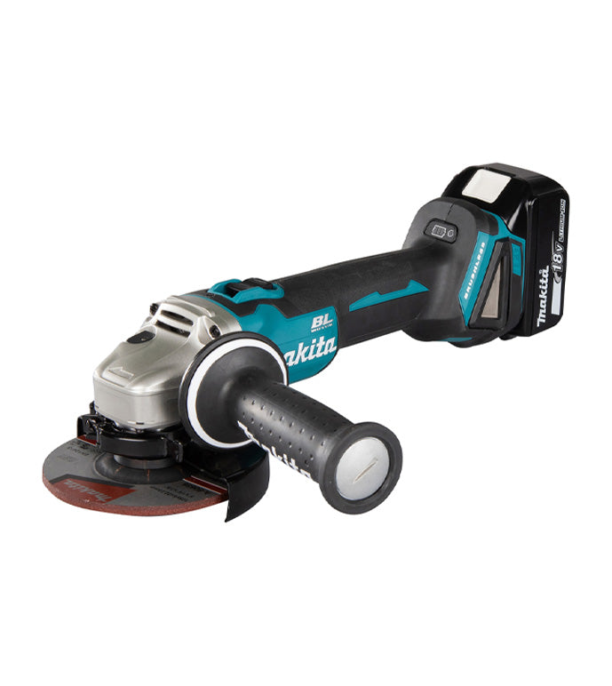 Combo 18V Taladro DHP492 + Amoladora DGA504 + 2 bat 5Ah + Cargador + Maletines Makita DLX2552TJ