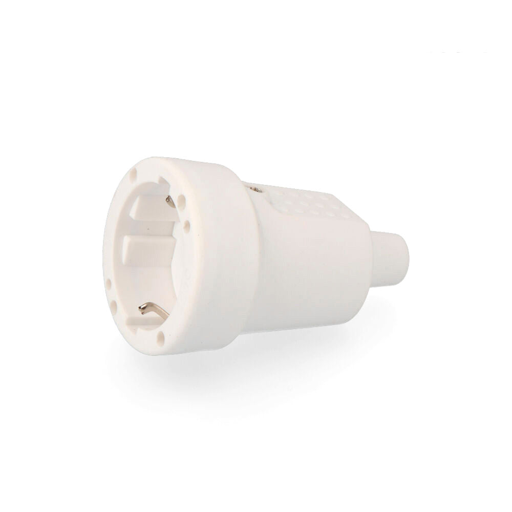 Base aérea goma 10/16A 250V T/TL 4,8mm IP44 EDM
