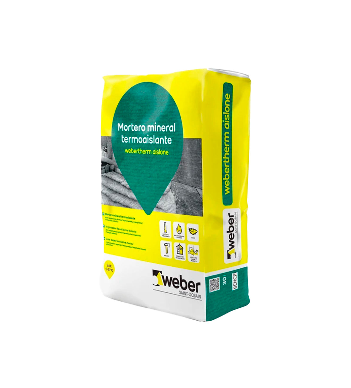 30L Webertherm AISLONE Thermal-Acoustic Insulating Lime Mortar