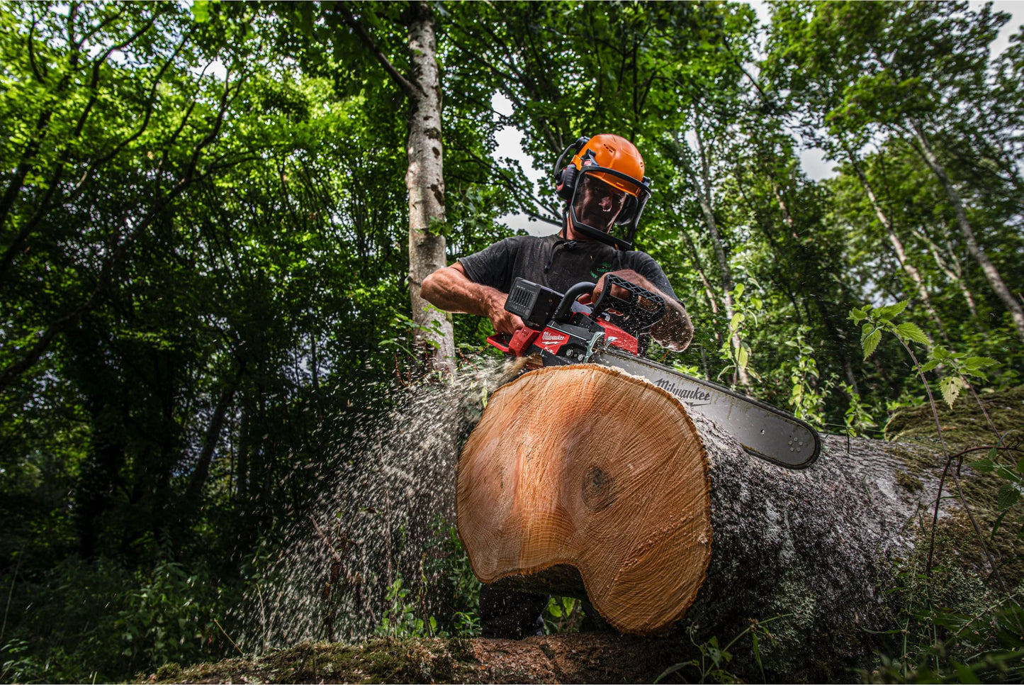 Motosierra de doble batería 50cm Milwaukee M18F2CHS50-802