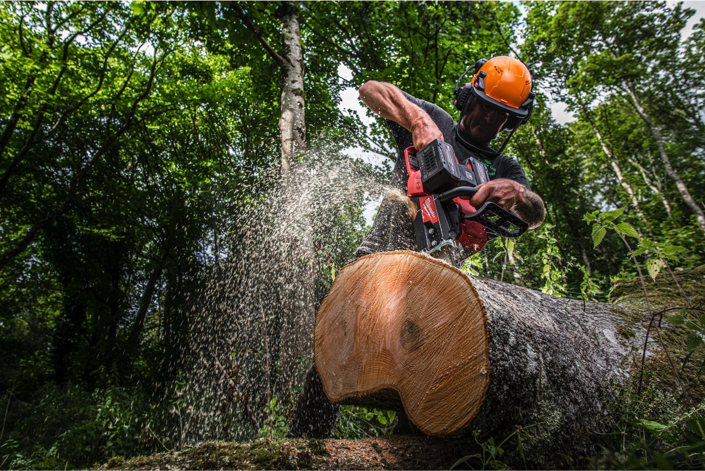 Motosierra de doble batería 50cm Milwaukee M18F2CHS50-802