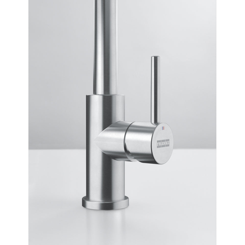 Franke Glenda Swivel Stainless Steel Kitchen Faucet