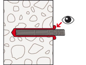 Taco químico Fischer FIS EB II 390 S 390 ml