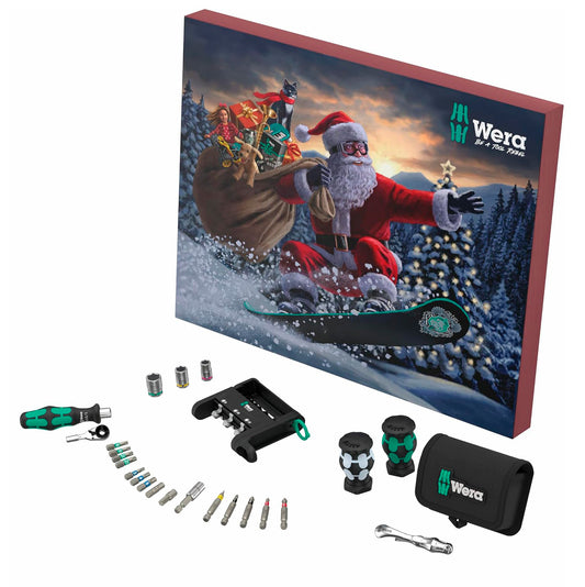 Advent Calendar 2024 - 25-piece hand tool set Wera 136609