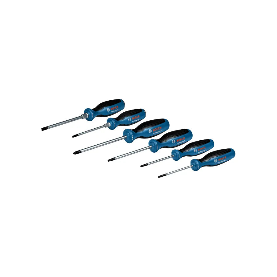 Set de 6 destornilladores SL/PH/PZ/TX PRO Bosch