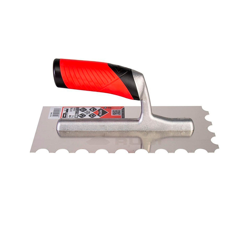 Peine de Acero 28cm con Mango Rubiflex Abierto Rubi R-10