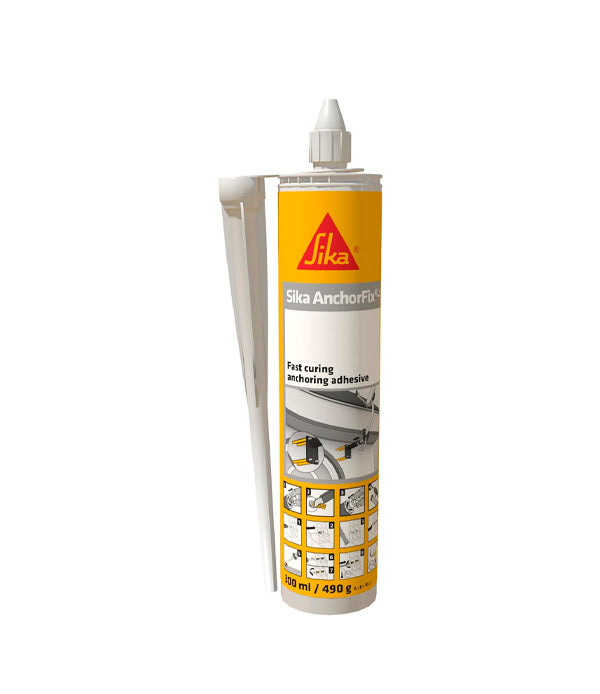Fast-curing adhesive cartridge for anchors, Component A+B, 300ml Sika AnchorFix-1
