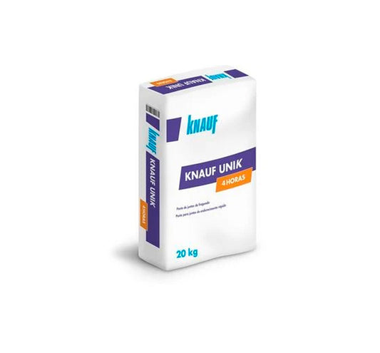 Saco pasta de juntas de fraguado rápido 20kg Knauf Unik 4h